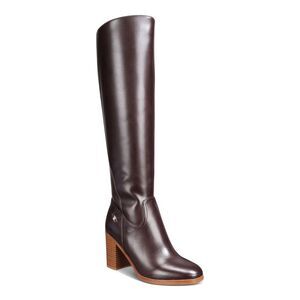 GIANI BERNINI Womens Brown Goring Odettee Almond Toe Block Heel Riding Boot 9 M